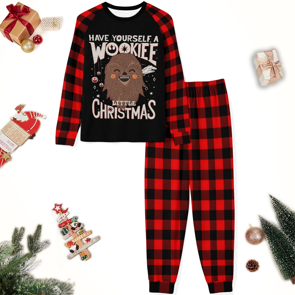 Have Yourself A Wookiee Little Christmas Family Christmas Pajamas Set