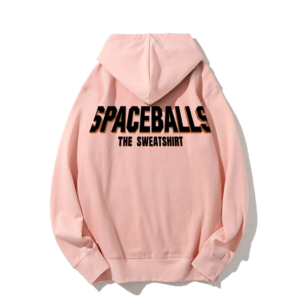 Spaceballs The Hoodie Geek Printed Back Cotton Hoodie