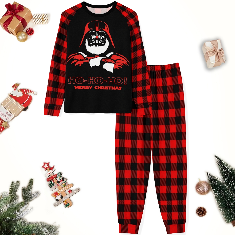 HO-HO-HO Star Wars Family Christmas Pajamas Set