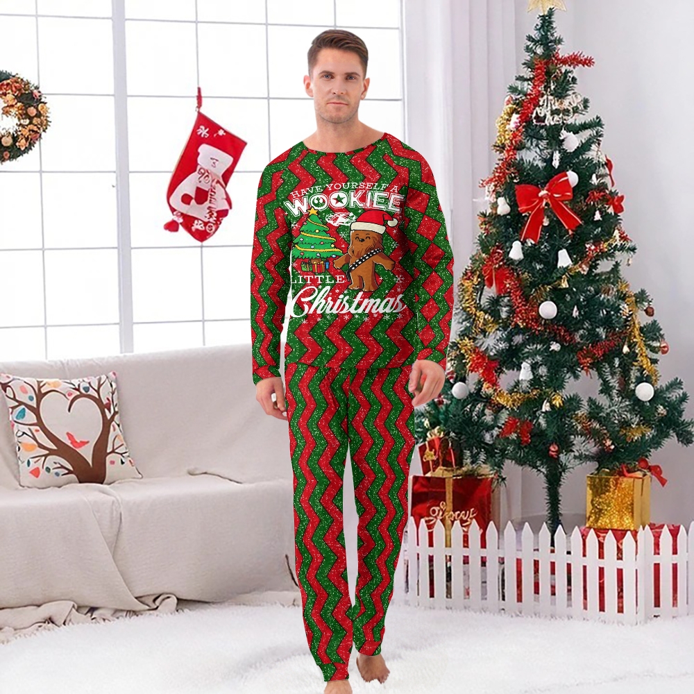Merry Wookiee Christmas Family Christmas Pajamas Set