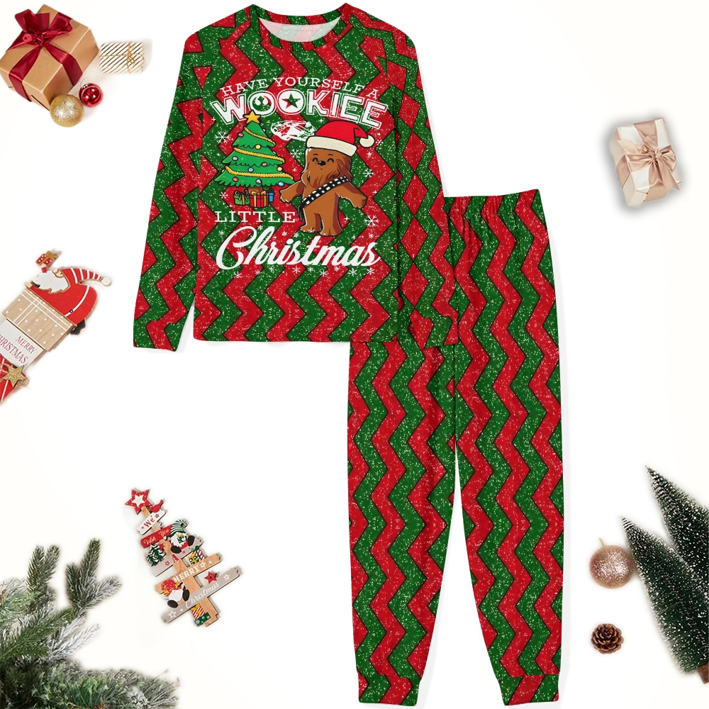 Merry Wookiee Christmas Family Christmas Pajamas Set