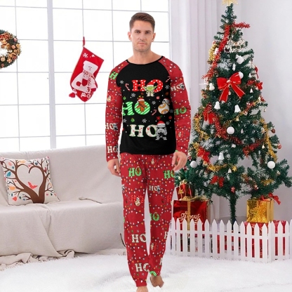Ho-Ho-Ho Star Wars Family Christmas Pajamas Set