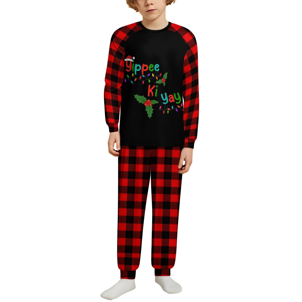 Yippee-Ki-Yay Family Christmas Pajamas Set