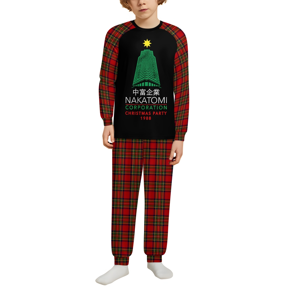 Die Hard Nakatomi Corporation Christmas Party Tower Family Christmas Pajamas Set