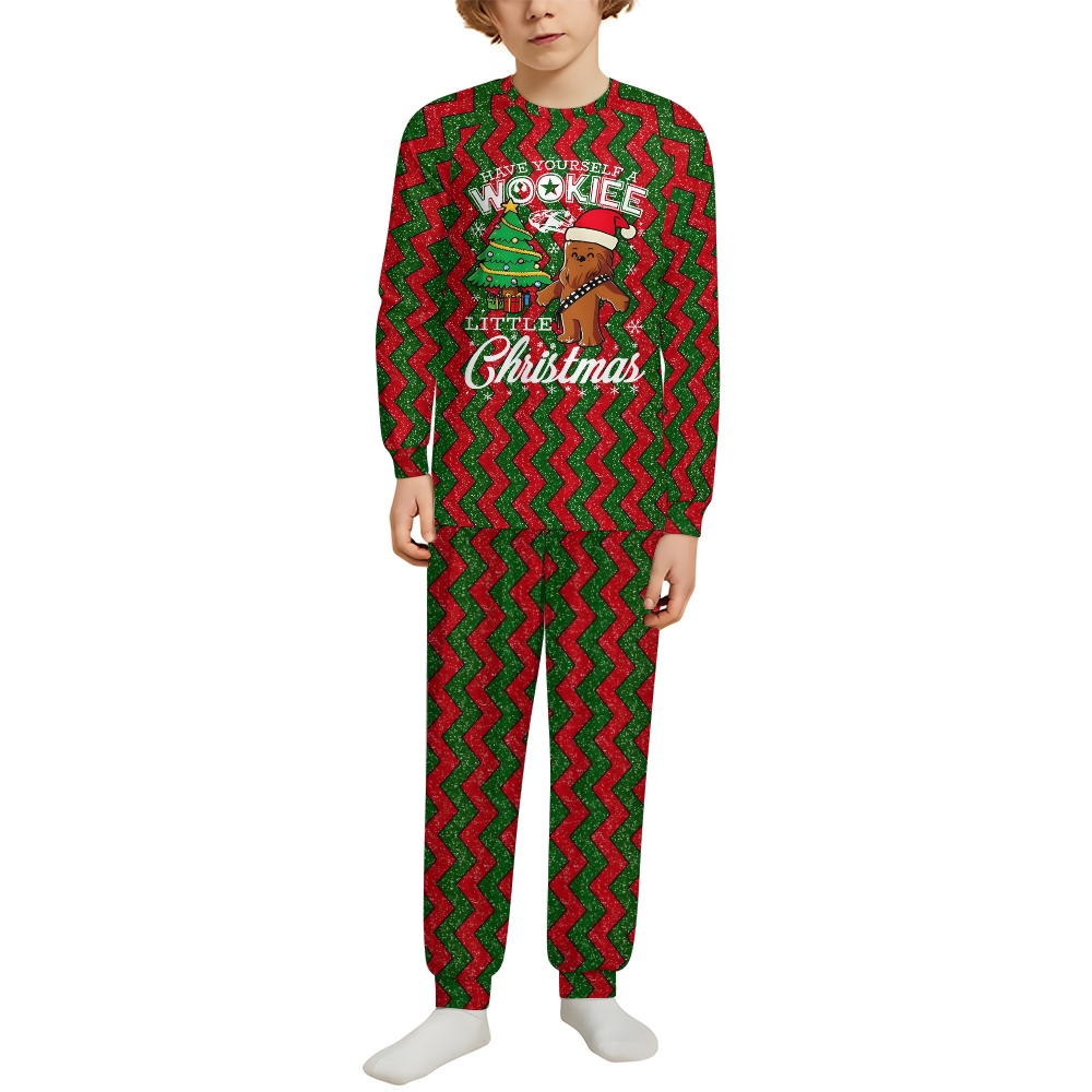 Merry Wookiee Christmas Family Christmas Pajamas Set