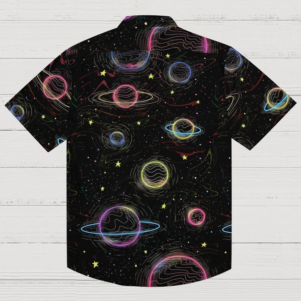 Space Planet Series Geek Shirt 