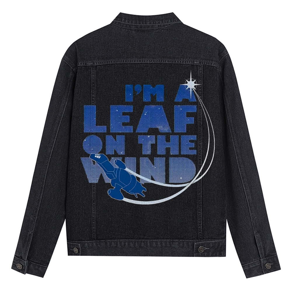 I'm a Leaf on the Wind Denim Jacket