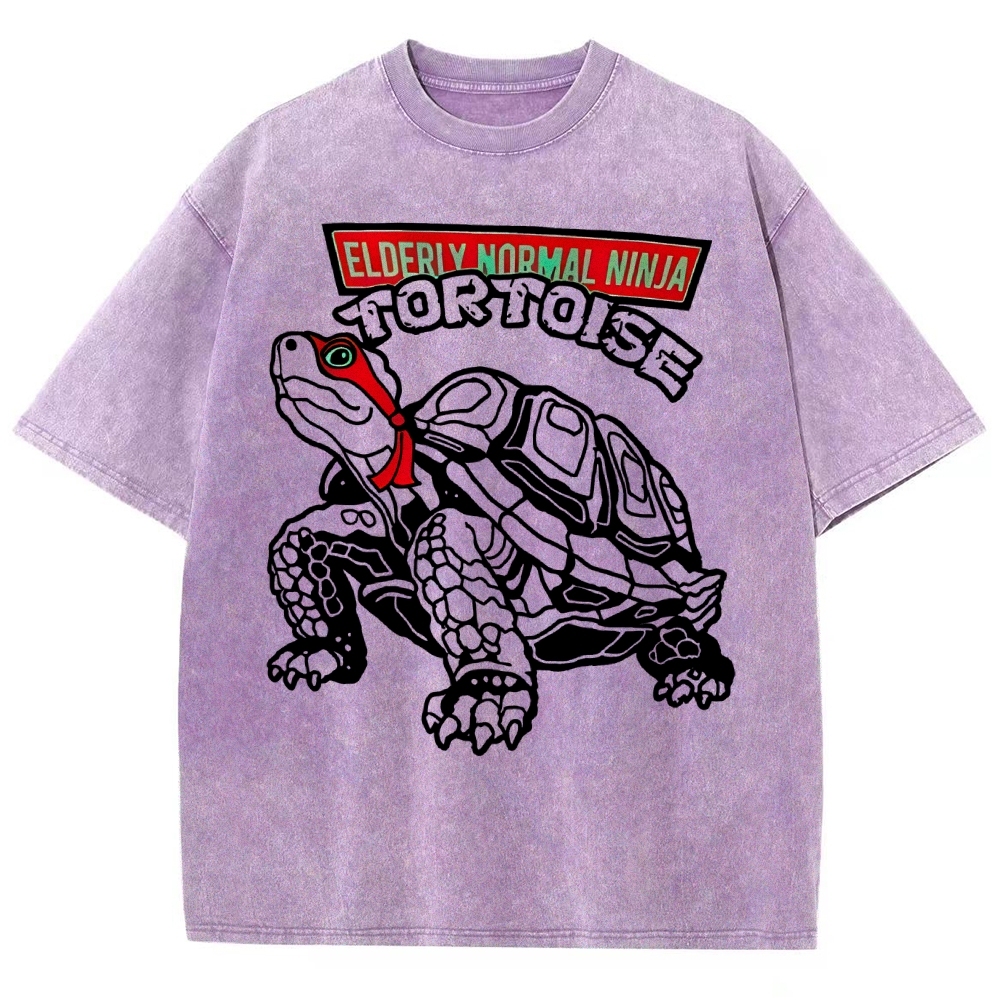 Elderly Normal Ninja Vintage Distressed T-shirt