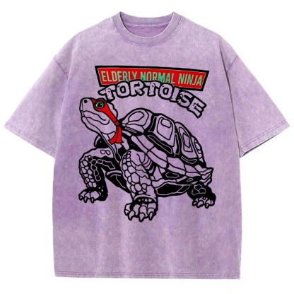 Elderly Normal Ninja Vintage Distressed T-shirt