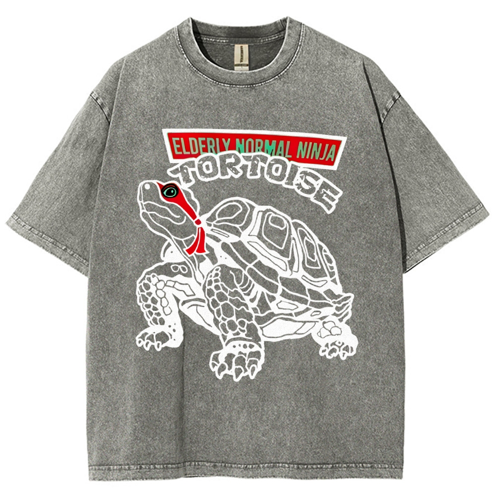 Elderly Normal Ninja Vintage Distressed T-shirt