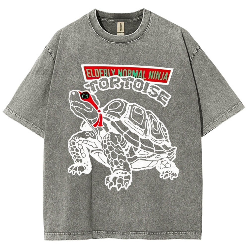 Elderly Normal Ninja Vintage Distressed T-shirt