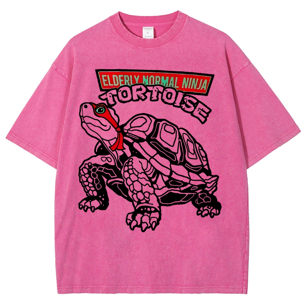 Elderly Normal Ninja Vintage Distressed T-shirt