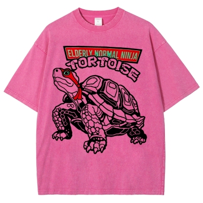 Elderly Normal Ninja Vintage Distressed T-shirt