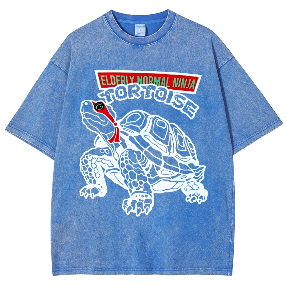 Elderly Normal Ninja Vintage Distressed T-shirt