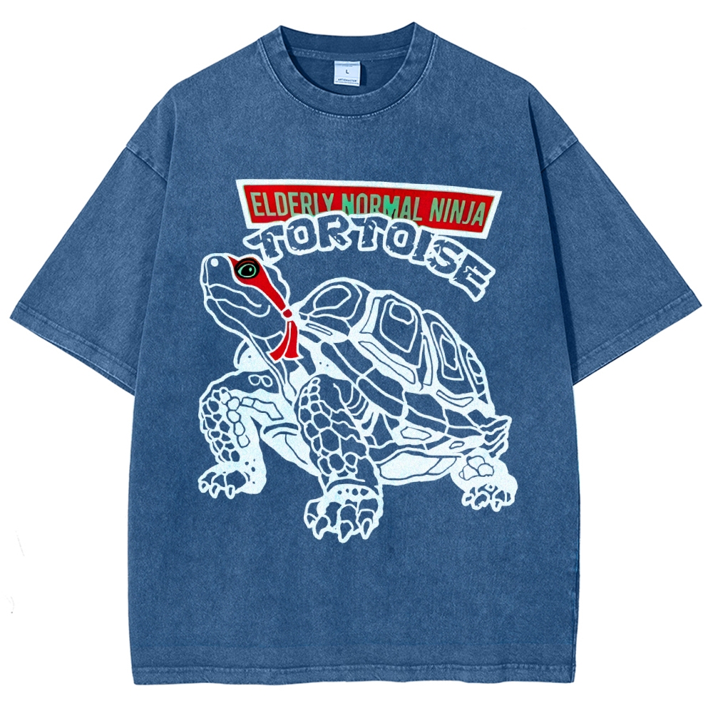 Elderly Normal Ninja Vintage Distressed T-shirt