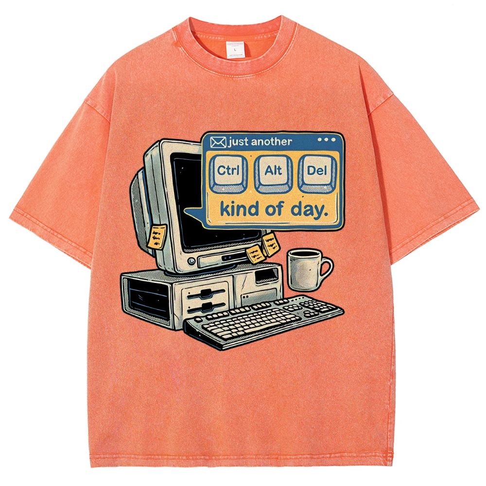 Just Another day Vintage Distressed T-shirt