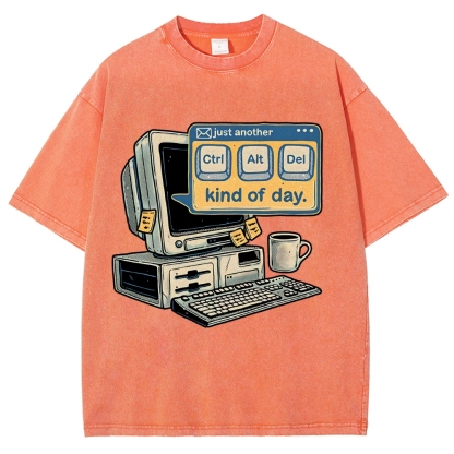 Just Another day Vintage Distressed T-shirt