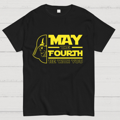 May The 4th Be With You Geeky T-Shirt