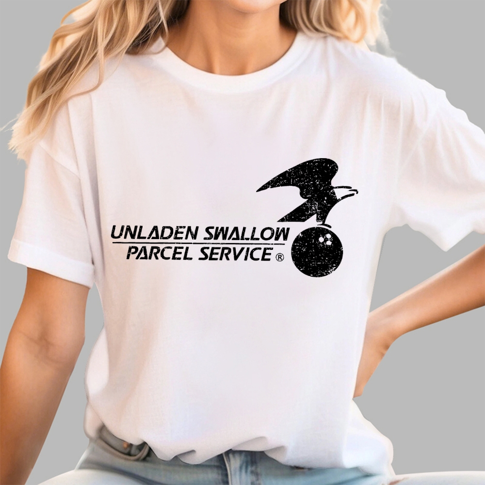 Unladen Swallow Parcel Service Geek T-Shirt