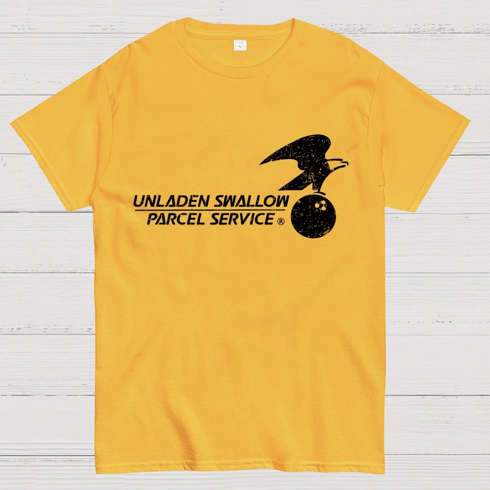 Unladen Swallow Parcel Service Geek T-Shirt