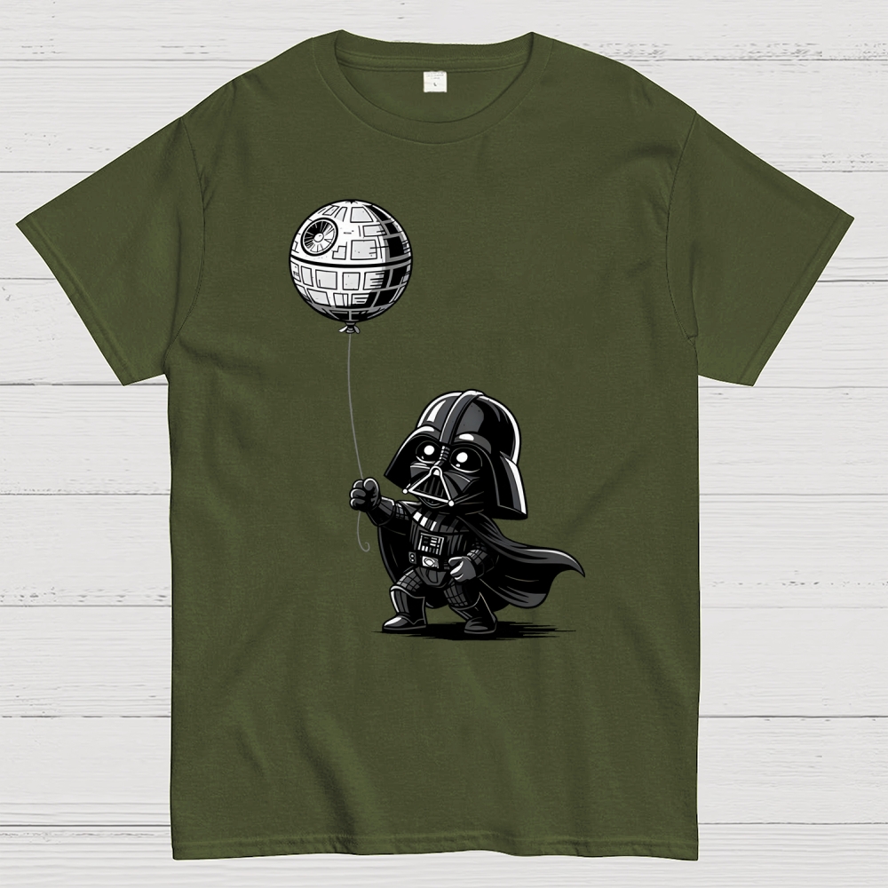 The death star balloon Geek T-Shirt
