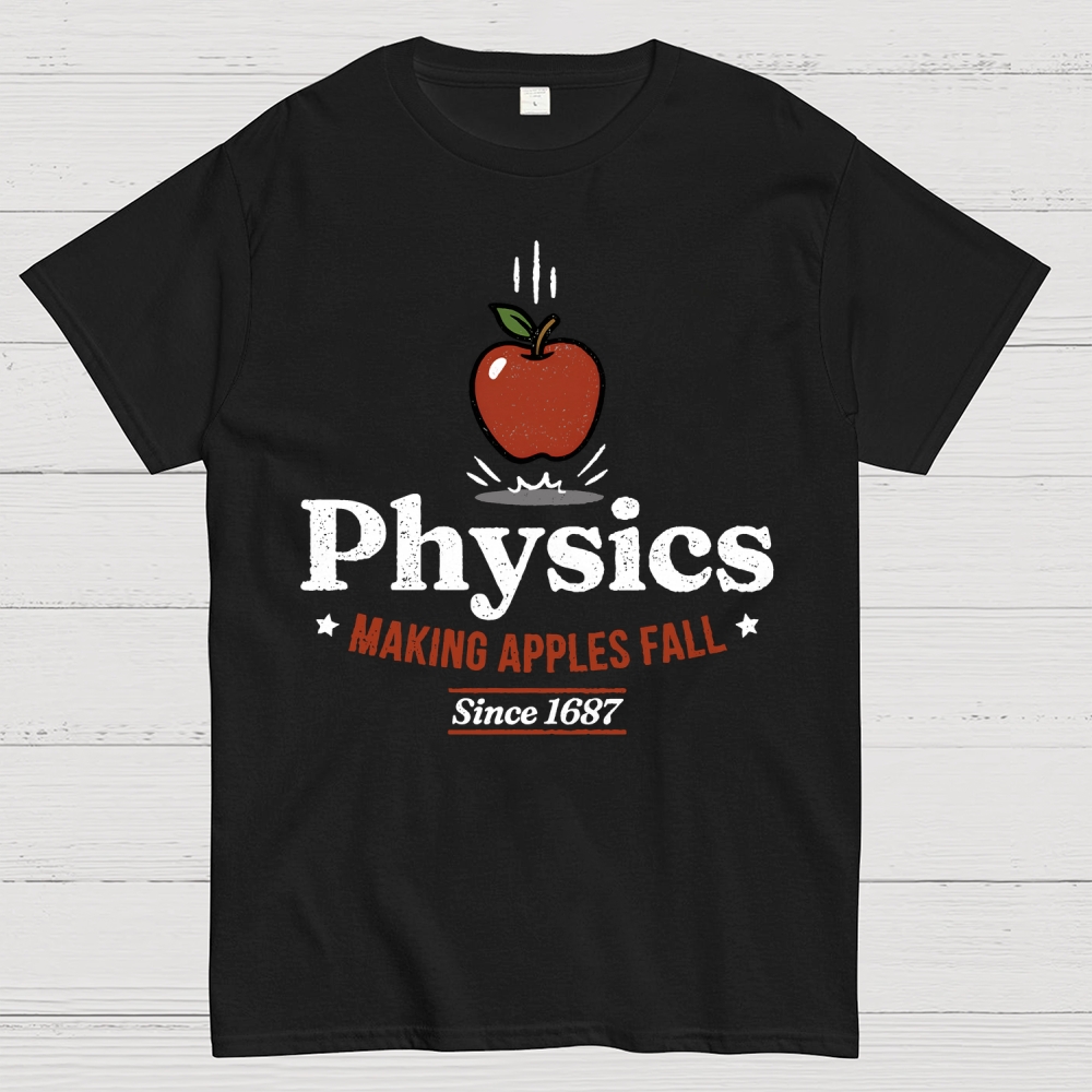 Apple Meets Physics Geek T-Shirt