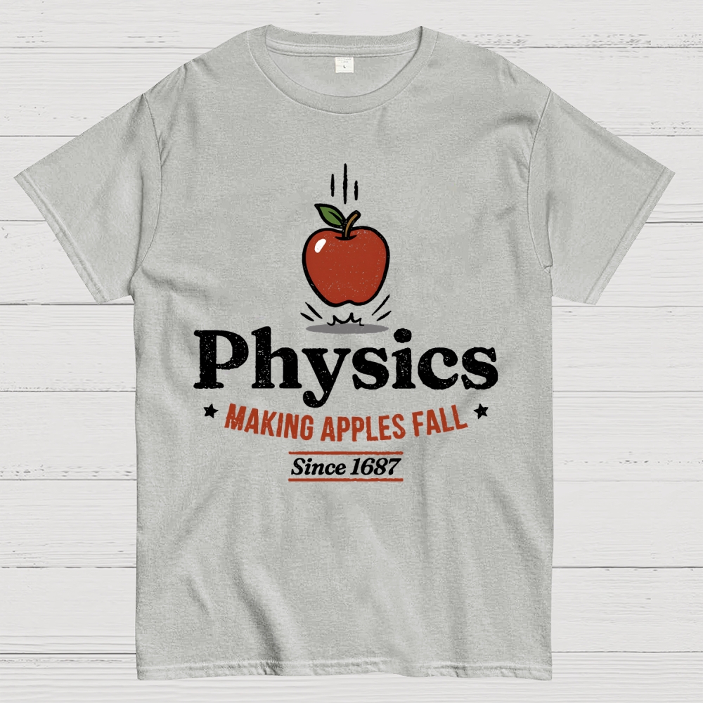 Apple Meets Physics Geek T-Shirt