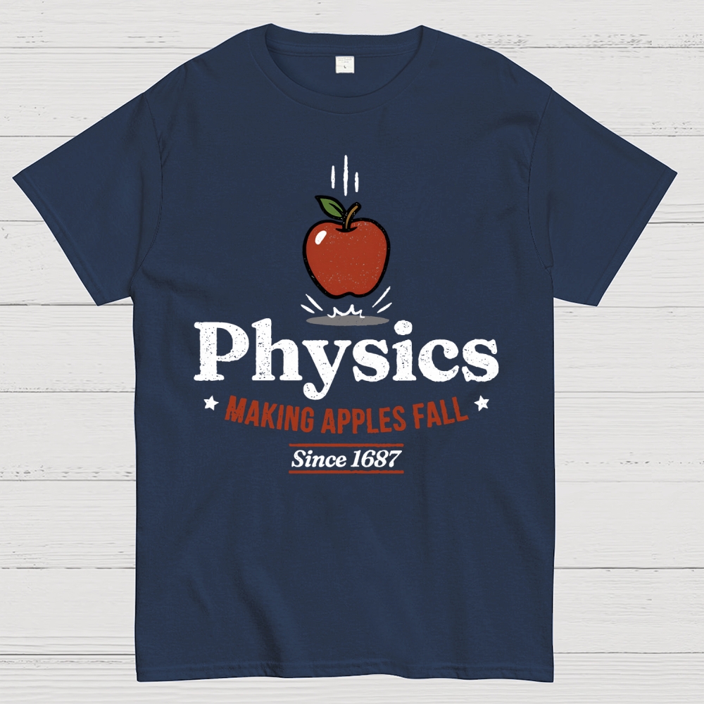 Apple Meets Physics Geek T-Shirt