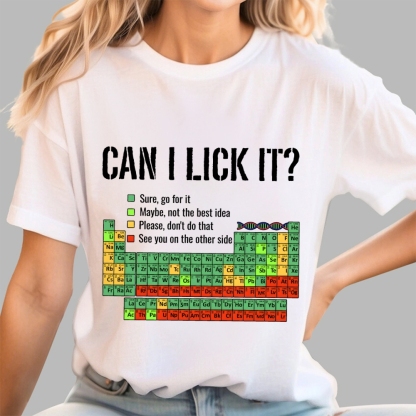 Can I Lick It Geek T-Shirt