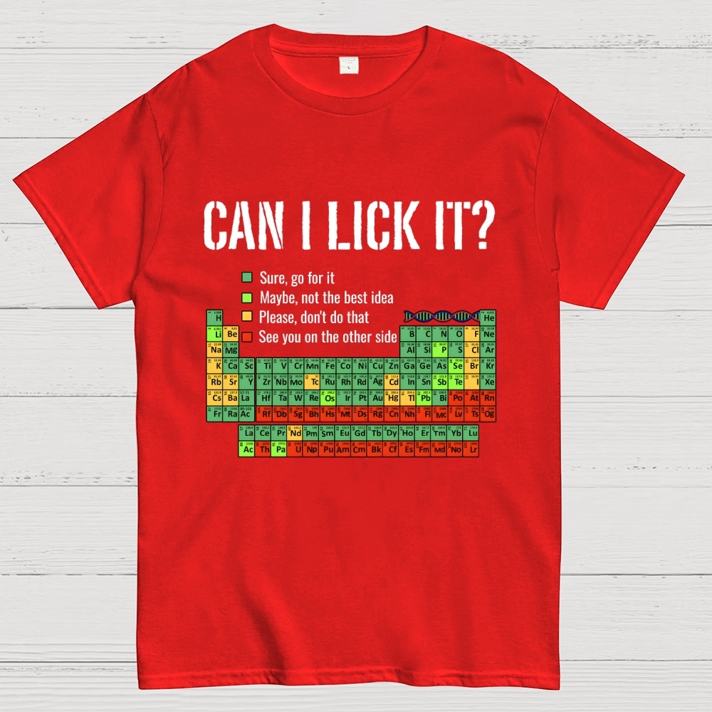 Can I Lick It Geek T-Shirt