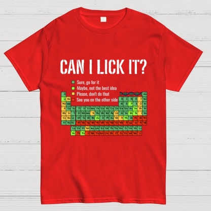 Can I Lick It Geek T-Shirt