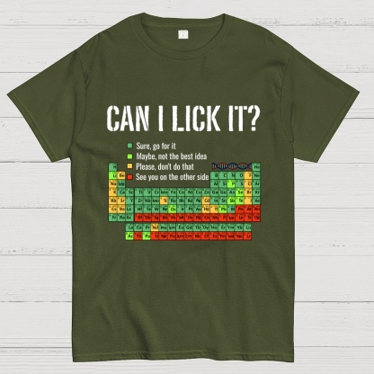 Can I Lick It Geek T-Shirt