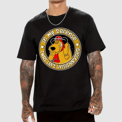 Left Unsupervised Geek T-Shirt