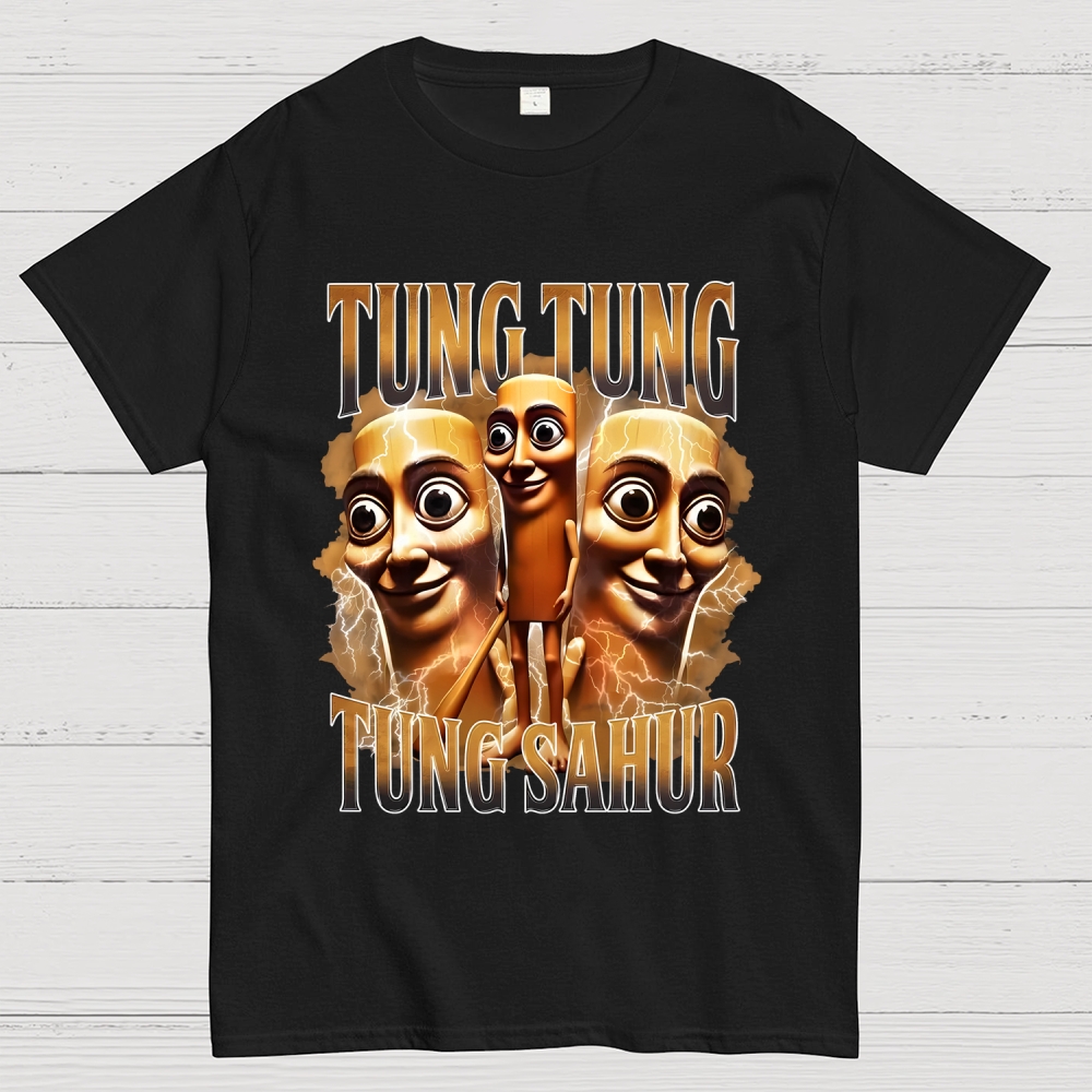 Tung Tung Tung Sahur Unisex Geek T-Shirt