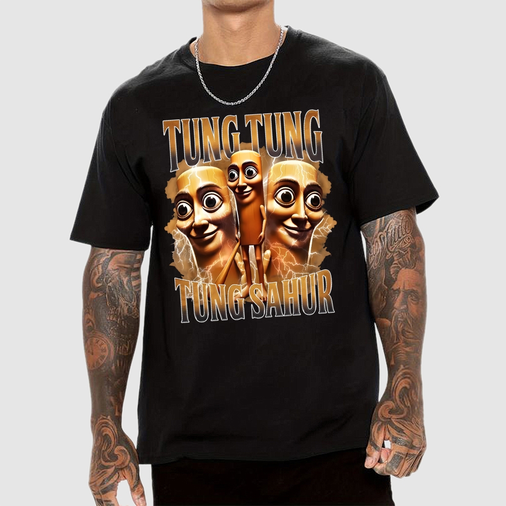 Tung Tung Tung Sahur Unisex Geek T-Shirt