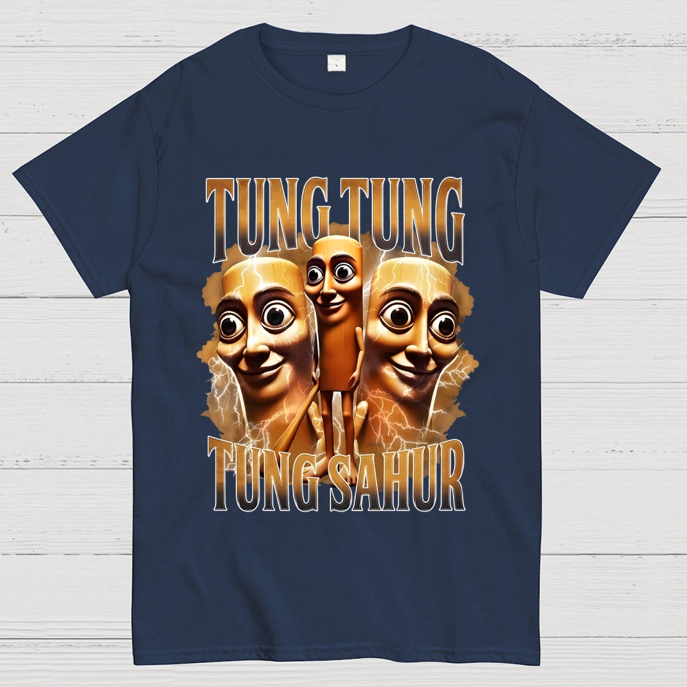 Tung Tung Tung Sahur Unisex Geek T-Shirt