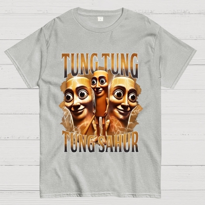 Tung Tung Tung Sahur Unisex Geek T-Shirt