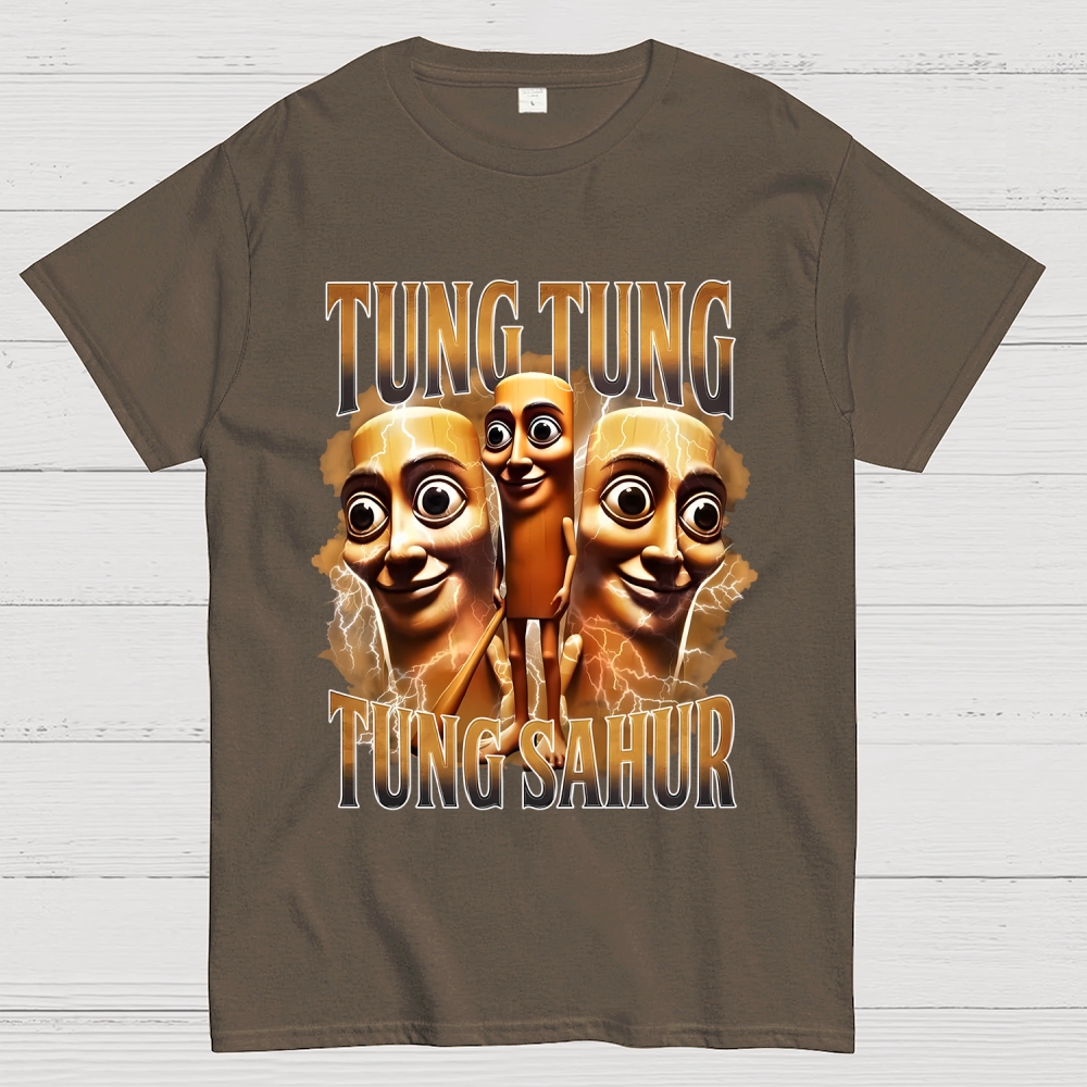 Tung Tung Tung Sahur Unisex Geek T-Shirt