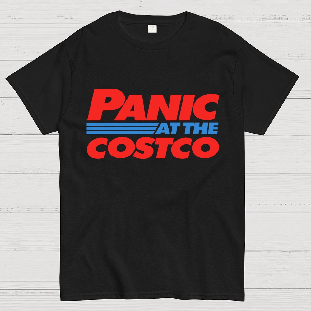 PANIC AT THE COSTCO Unisex Geek T-Shirt