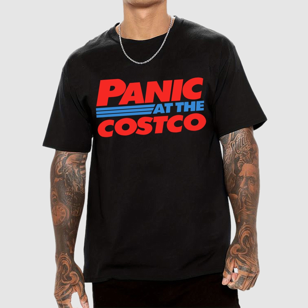 PANIC AT THE COSTCO Unisex Geek T-Shirt