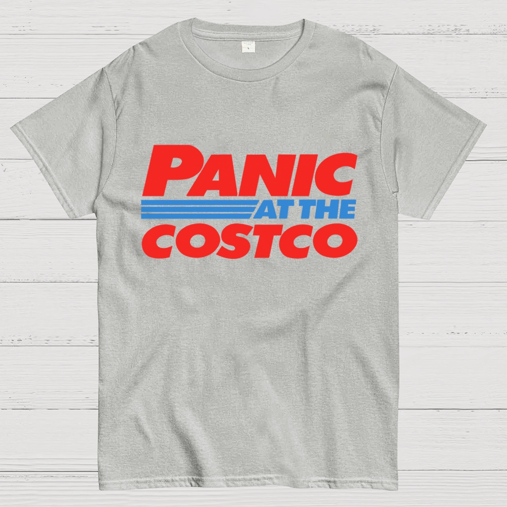 PANIC AT THE COSTCO Unisex Geek T-Shirt