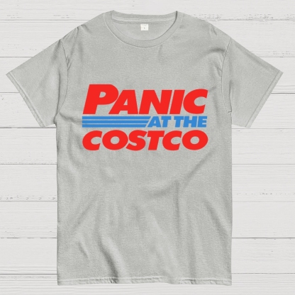 PANIC AT THE COSTCO Unisex Geek T-Shirt