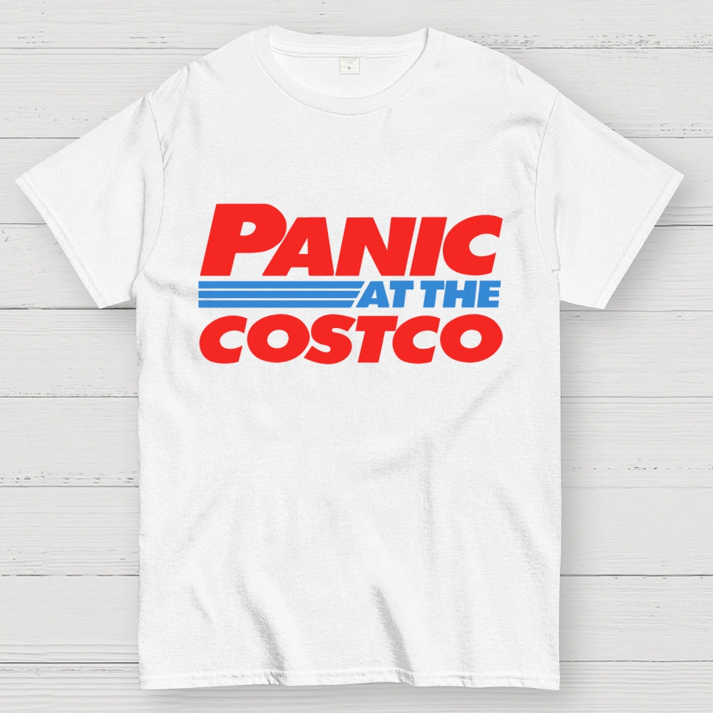PANIC AT THE COSTCO Unisex Geek T-Shirt