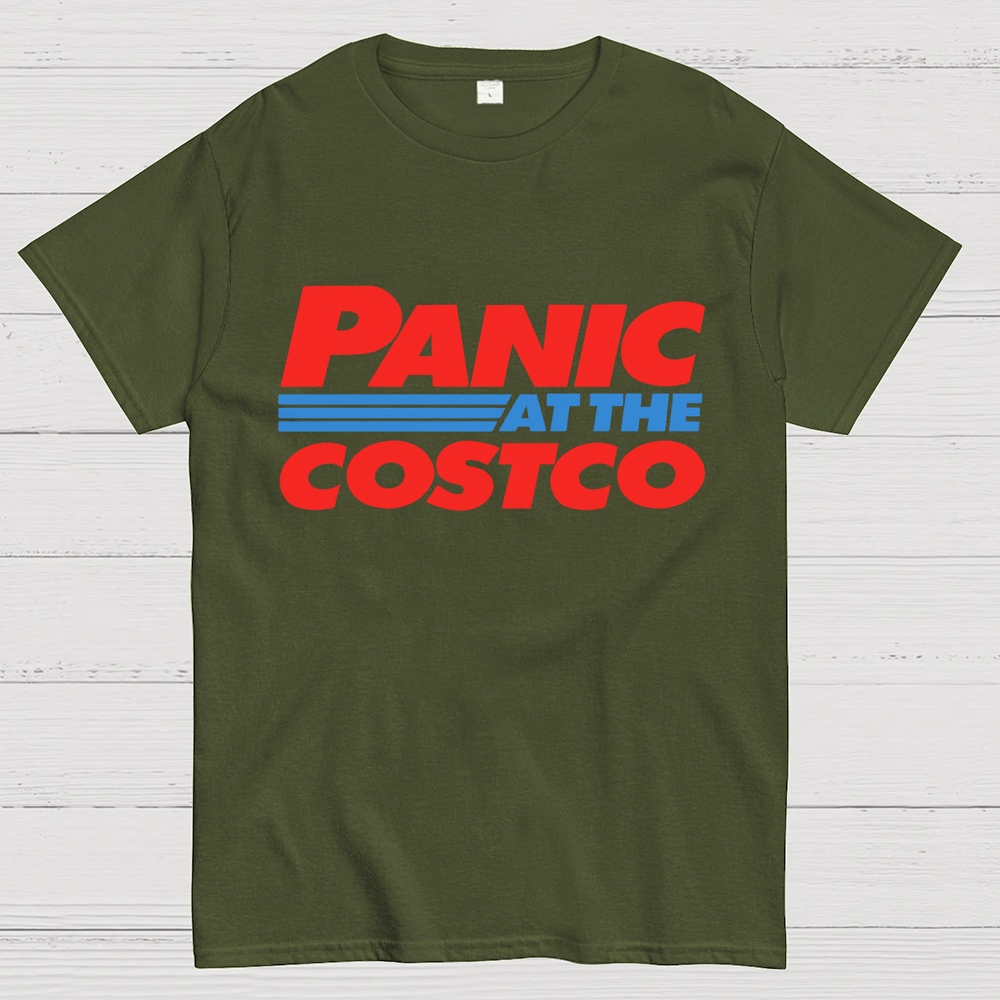 PANIC AT THE COSTCO Unisex Geek T-Shirt