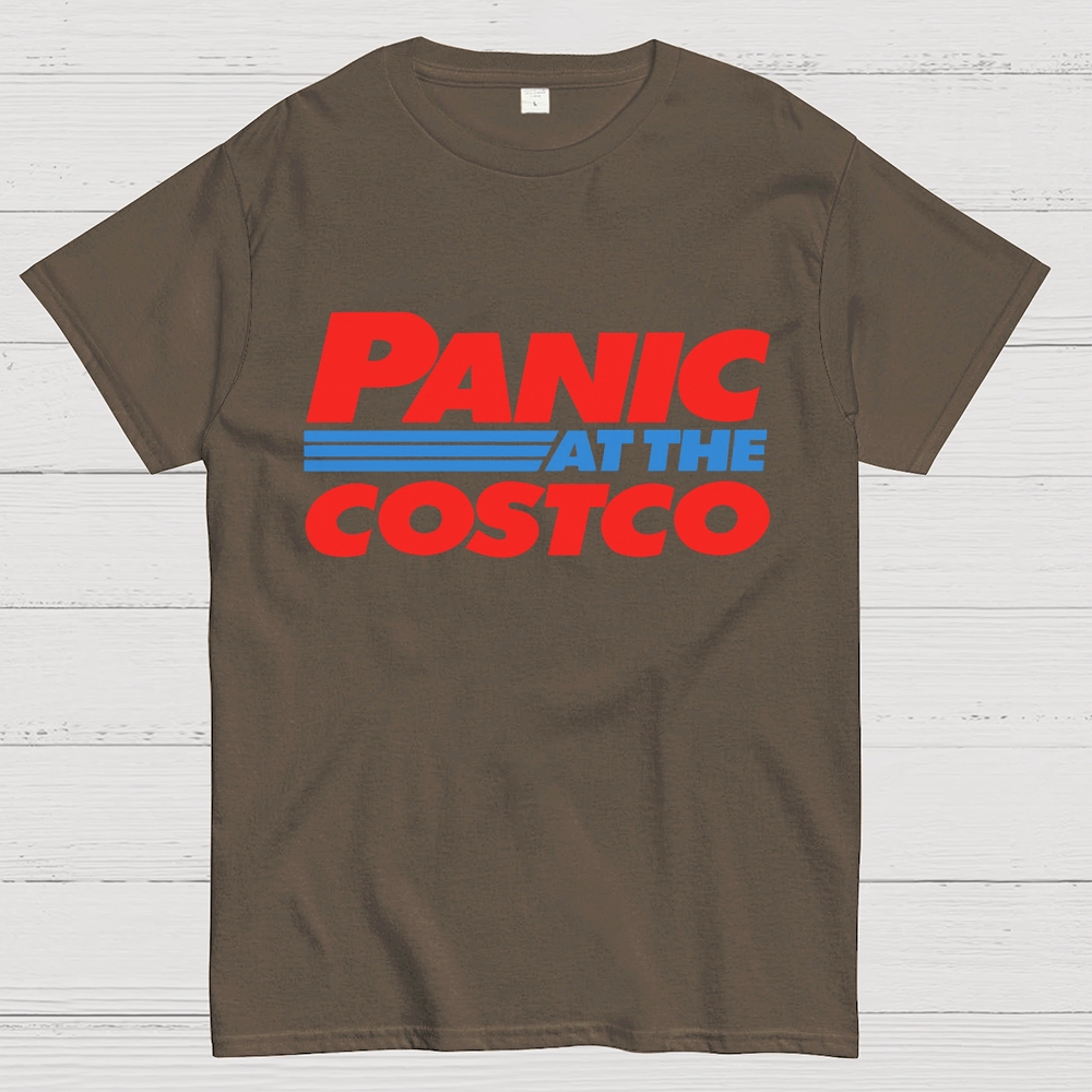 PANIC AT THE COSTCO Unisex Geek T-Shirt