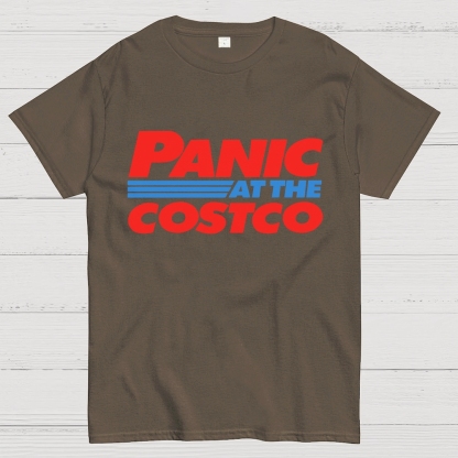 PANIC AT THE COSTCO Unisex Geek T-Shirt