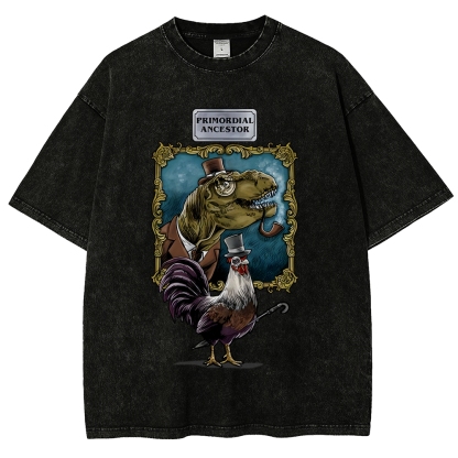 Primordial Ancestor Vintage Distressed T-shirt