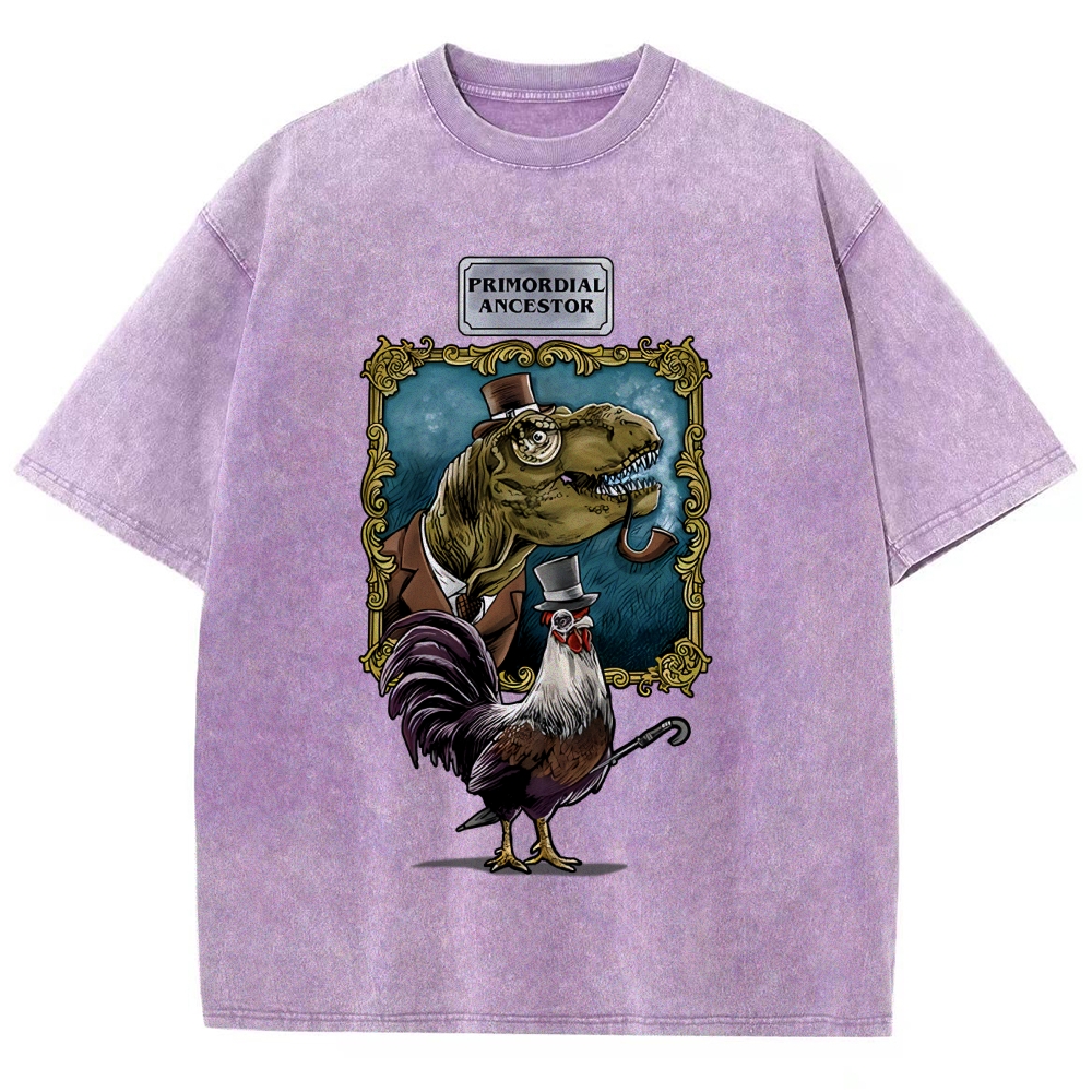 Primordial Ancestor Vintage Distressed T-shirt