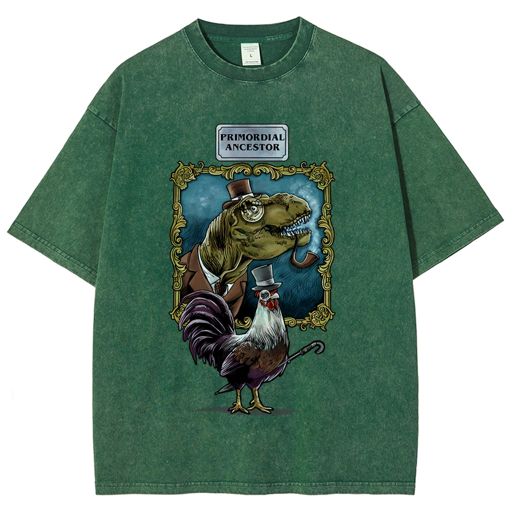 Primordial Ancestor Vintage Distressed T-shirt