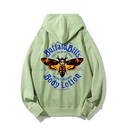 The Silence Of The Lambs Buffalo Billis Printed Back Unisex Cotton Hoodie